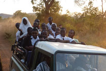 Schoolbus Selous NP